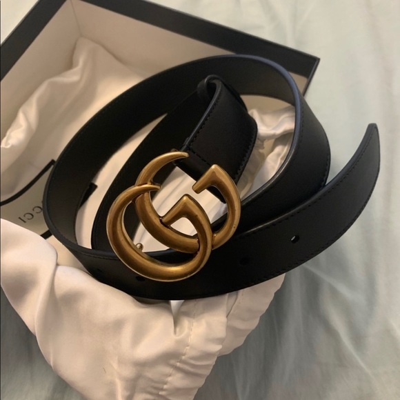 Gucci Accessories - Double G Gucci belt- AUTHENTIC!!